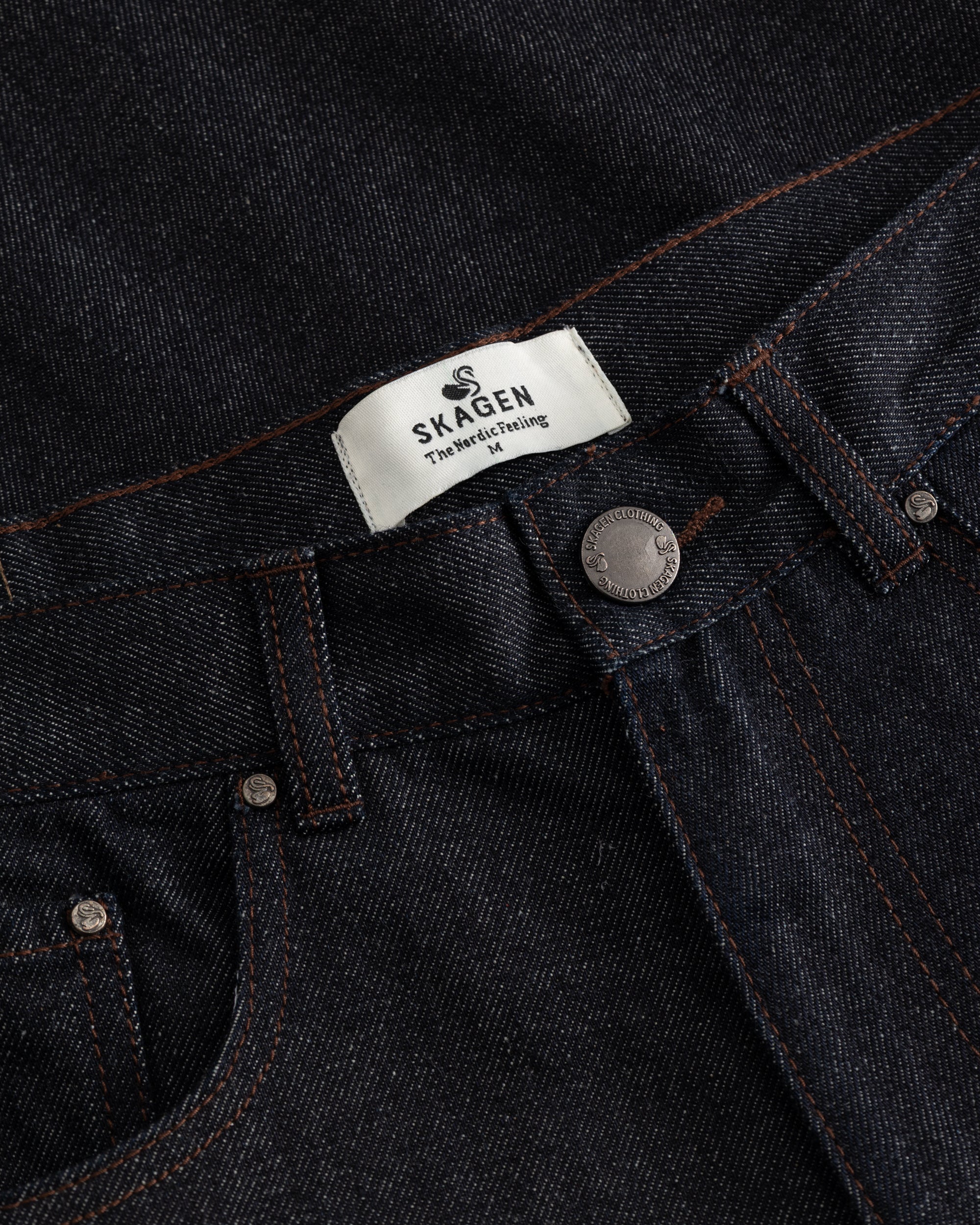 Raw Selvedge Denim Jeans Darkwash